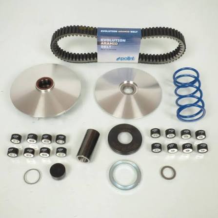 KIT VARIATORE HI-SPEED POLINI 241.701.1 EVO CON CINGHIA YAMAHA T-MAX 530 560 CC 2012 FINO 2026
