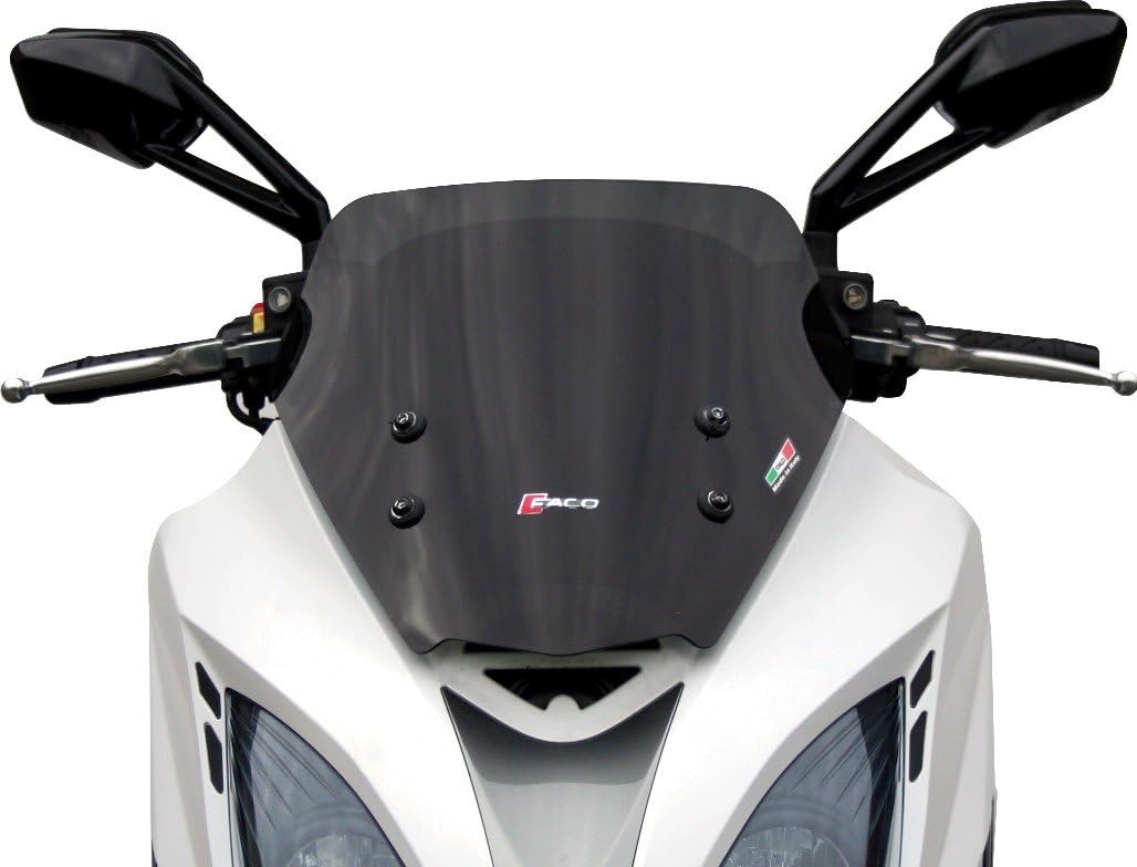 CUPOLINO FUMÈ scuro KYMCO XCITING 300-500 2009-2014 e 400 2013 in poi modello 2 fanali FACO.28340