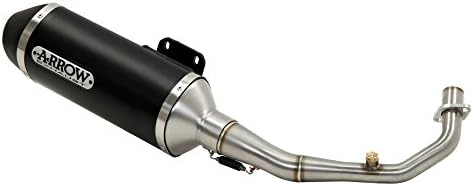 ARROW MARMITTA URBAN ALLUMINIO DARK YAMAHA N-MAX 125/155 '17/20 - TRICITY125 '17/20 RIC.ARROW OMOLOGATA|B078KZF25W