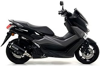 ARROW MARMITTA URBAN ALLUMINIO DARK YAMAHA N-MAX 125/155 '17/20 - TRICITY125 '17/20 RIC.ARROW OMOLOGATA|B078KZF25W