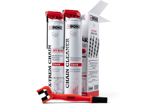 Kit di cura catena offroad Ipone Care Line