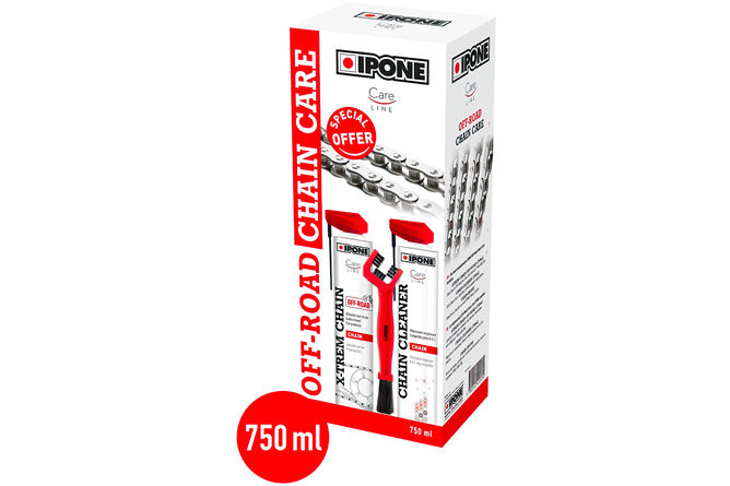 Kit di manutenzione catena offroad Ipone Care Line