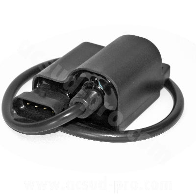 BOBINA ALTA TENSIONE PIAGGIO ZIP 4T / LIBERTY 4T / LX 4T / FLY 4T / APRILIA SCARABEO 4T / DERBI ATLANTIS 4T (OEM: 639978 - 638877)