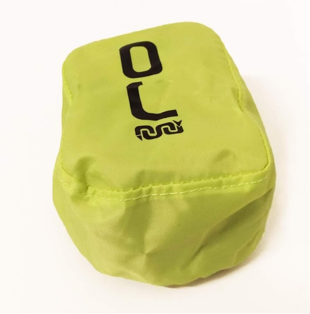 OJ Pass Porta Telepass M068 Nero Porta Dispositivo Elettronico per Pagamento Pedaggio Strada in Poliestere Removibile Per Moto e Scooter
