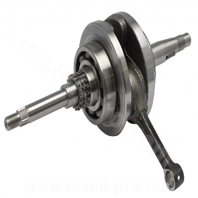 ALBERO MOTORE RBMAX COMPLETO DI CUSCINETTI E BIELLA ORIGINALE HONDA 125cc 150cc SH 2001-2012 4T, 125 DYLAN, 125 NES@, 125 PANTHEON, 125 PS, 125 SWING (axe Ø14) (OEM : 13000-KGF-910 - 13000-KGG-910)