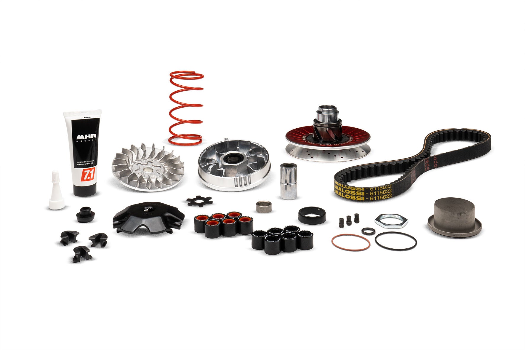 Gruppo trasmissione completo OVER RANGE MHR ALUMINUM per motori Yamaha - Minarelli