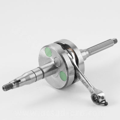 ALBERO MOTORE TOP QUALITY CARENZI RACING EVOLUTION MINARELLI ORIZZONTALE SP.10 16000g / m NITRO / OVETTO / MACH G / JOG / APRILIA 50 SR / MALAGUTI 50 F12 (SPALLE PIENE) (MADE IN EUROPA)