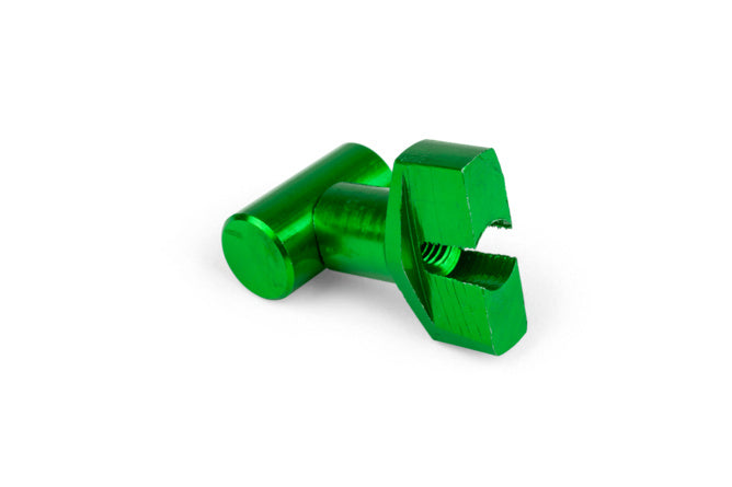Set regolatore cavo freno M6 alluminio verde