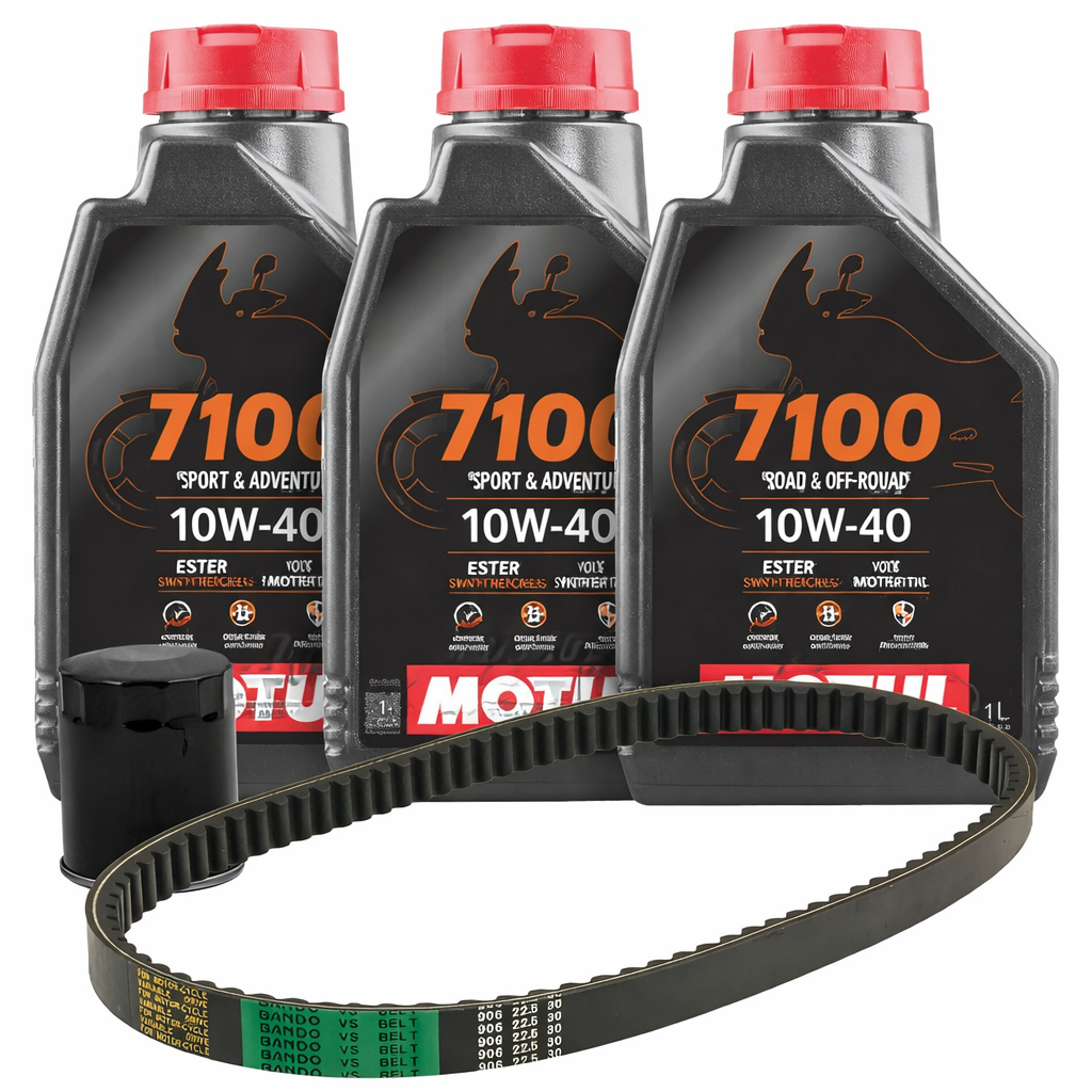 Tagliando YAMAHA TMax 500 2008 2009 2010 2011 T-Max MOTUL 7100 10W40 + Filtro