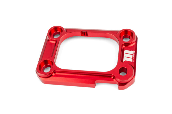 Collettore aspirazione con piastra Motoforce Racing AM6 / Derbi Rosso