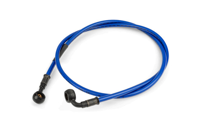 Tubo Freno Stage6 110cm 90 ° + 25 ° blu