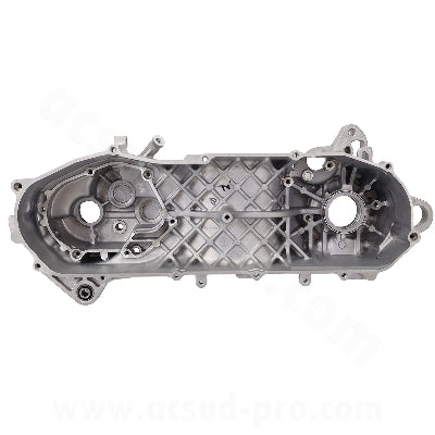 SEMI CARTER MOTORE SINISTRO MBK 50 BOOSTER, STUNT / YAMAHA 50 BWS, SLIDER ( OEM : 3VL-E5150-00-00 )