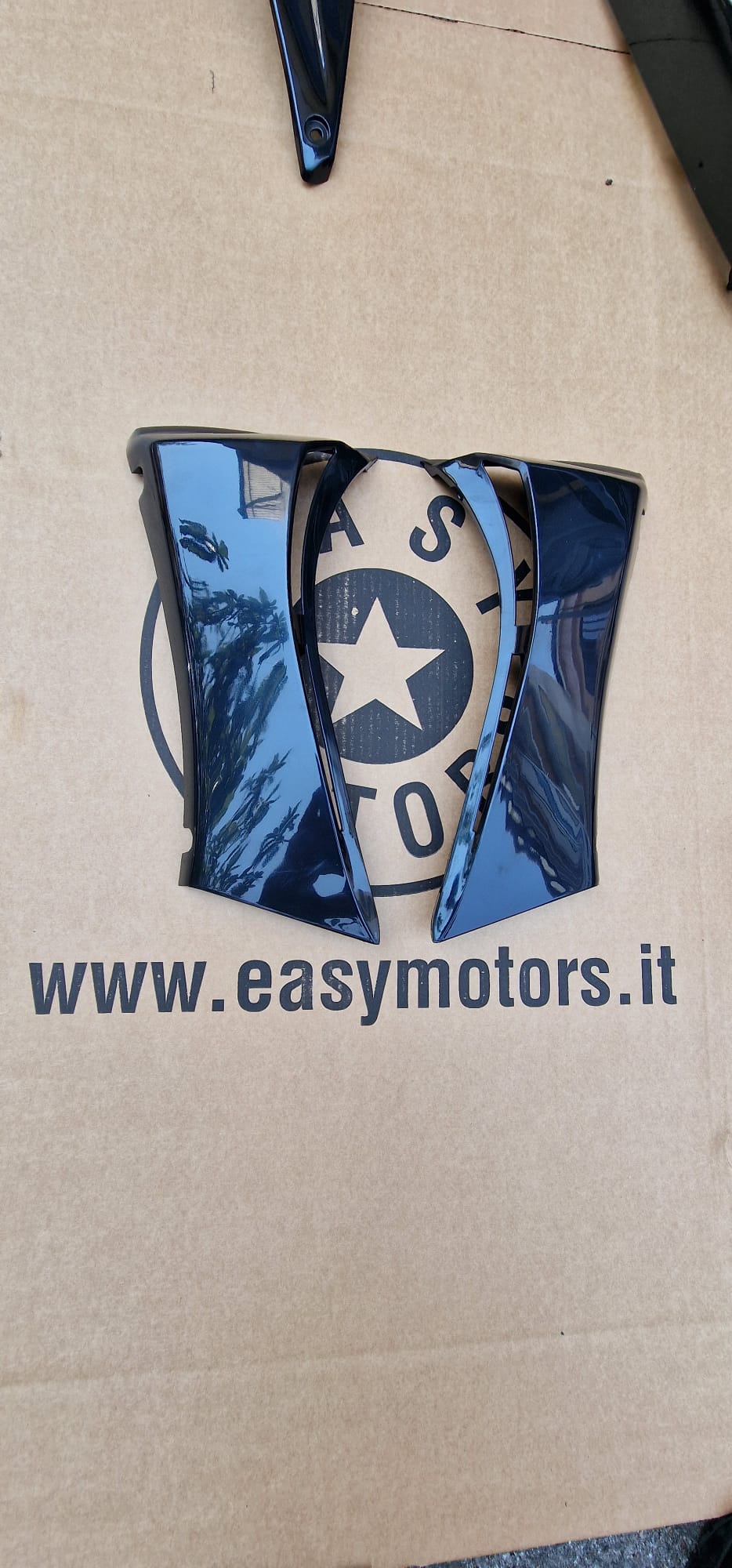 KIT CARENE 12 PEZZI NERO LUCIDO VERSIONE SPORT YAMAHA TMAX T-MAX 500 2001-2007