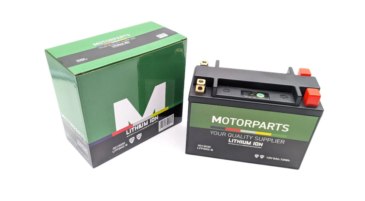 Batteria Litio LFP20 Q-B 12V, 6Ah, 72Wh, 390A YTX20-BS HARLEY DAVIDSON