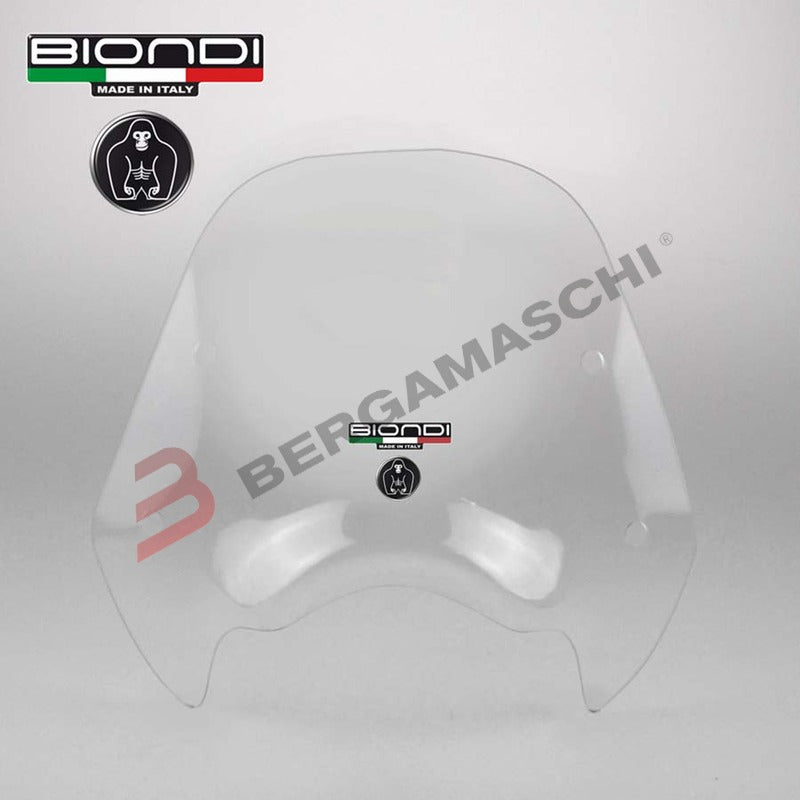 Cupolino biondi piaggio beverly cruiser 250-500 2007-2012 + attacchi staffe completo 8061212+8500580