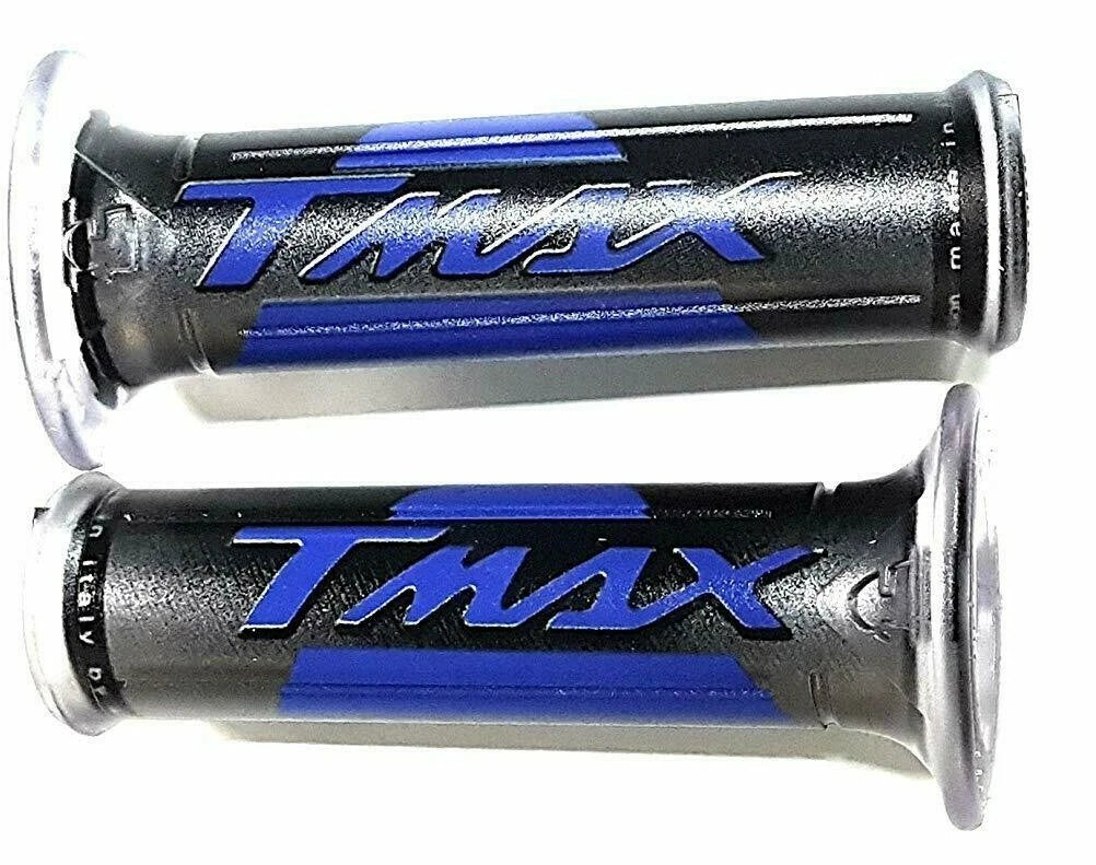 COPPIA MANOPOLE CON SCRITTA TMAX VARI COLORI YAMAHA T MAX 500 530 560 2001-2026