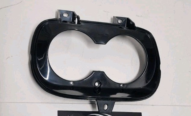 Cornice Faro Fanale Anteriore Nero Lucido Yamaha Mbk Booster Spirit 1997-2003