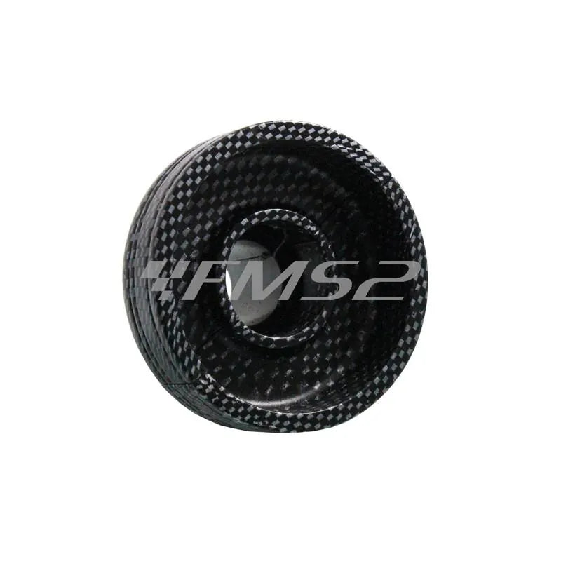 77282107 Coperchio perno ruota posteriore carbon look T-MAX 500 (One Italia)