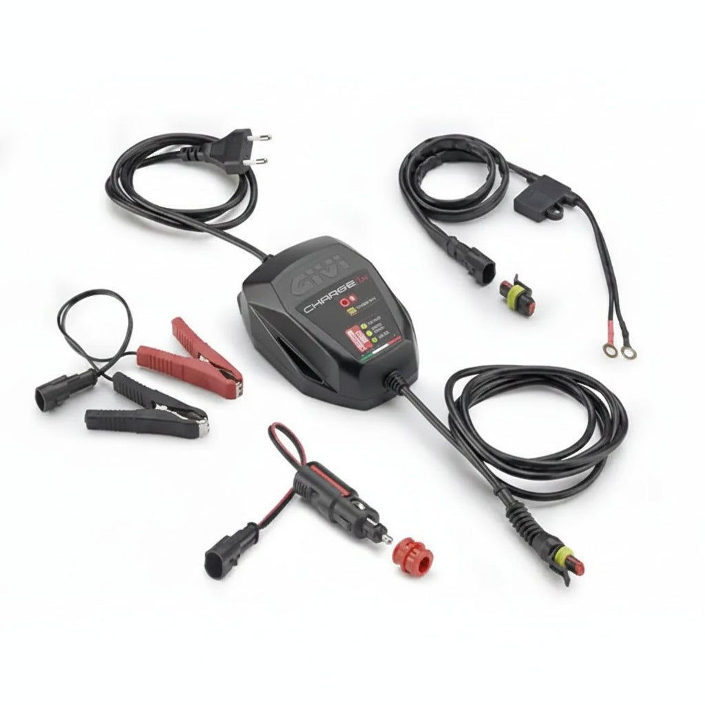 Carica Batteria E Mantenitore Di Carica Givi S511 - Carica Batterie Impulsi