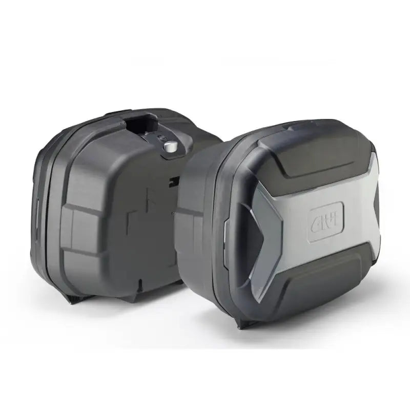Coppia Valigie Laterali Givi TRK35BNPACK2 Trekker Lite Monokey 35 Litri Nero Grigio - Valigie Laterali
