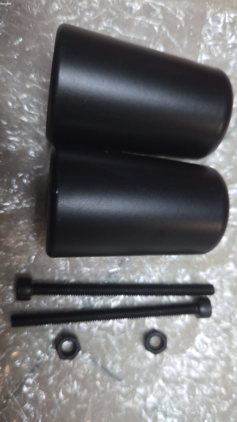 coppia Terminali Manubrio Bilancieri Contrappesi Nero 590g Piaggio Beverly 300 400 HPE 2021-2024 R.O : 583697 X2 Con viti
