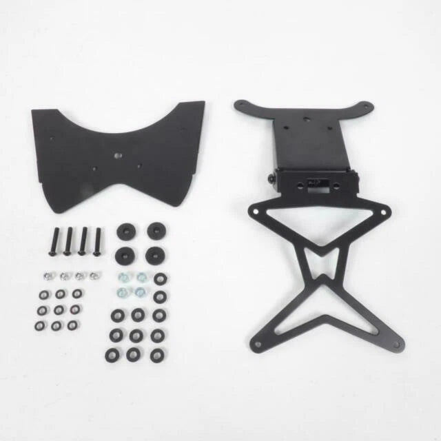 Portatarga regolabile con il Catadiotro e luce Targa Yamaha Tmax 500 2008/2011