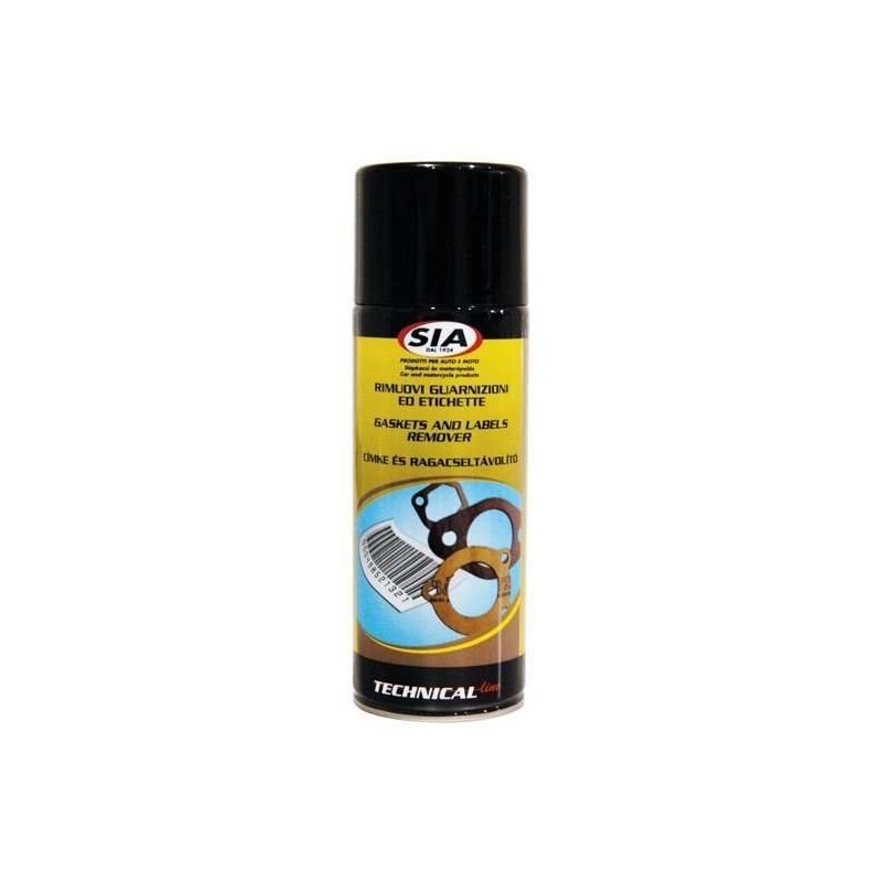 Rimuovi Guarnizioni ed Etichette Spray SIA 8570...