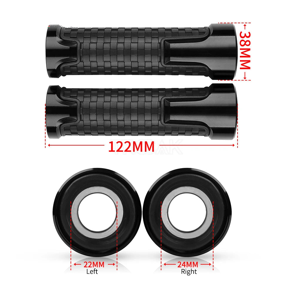 COPPIA MANOPOLE CON SCRITTA TMAX VARI COLORI YAMAHA T MAX 500 530 560 ARGENTO ORO NERO BLU ROSSO TITANIO