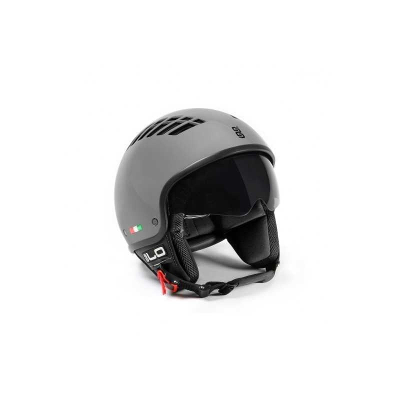 CASCO OJ DA MOTO VENTO MATT GRIGIO MILANO CON VISIERINO IN POLICARBONATO TAGLIA XS AL XL