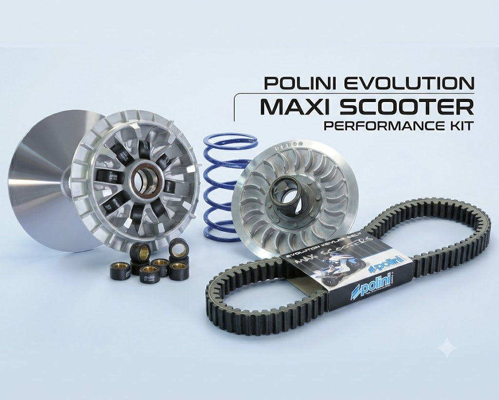 Trasmissione completa Polini Evo. Yamaha T-max 530 560 2012-2025 cinghia+variatore+piatello+correttore di coppia
