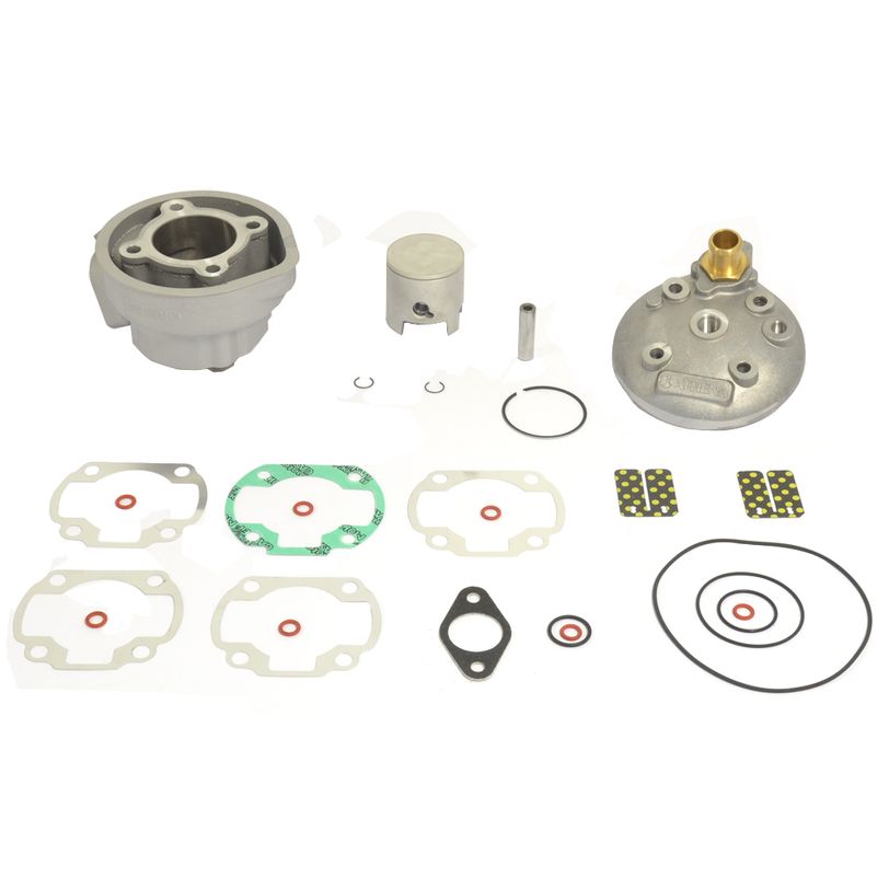Gruppo Termico Cilindro Big Bore Ø47,6 mm, 70 cc, Spinotto Ø 10 mm Minarelli Orizzontale LC