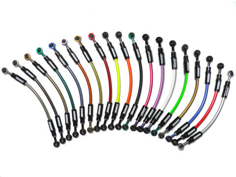 Kit Tubi Freno Accossato Per Moto, Yamaha - XP500 T-Max (Mantiene tubo rigido) (2008-2011), Layout S, Numero Tubi: 4