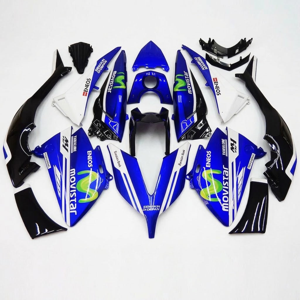 YAMAHA T-MAX 530 20152016 Kit carene carenatura Plastiche Nero Blu Bianco