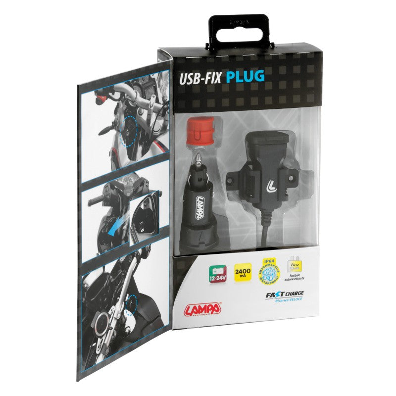 Opti Line USB opschroef waterdicht plug