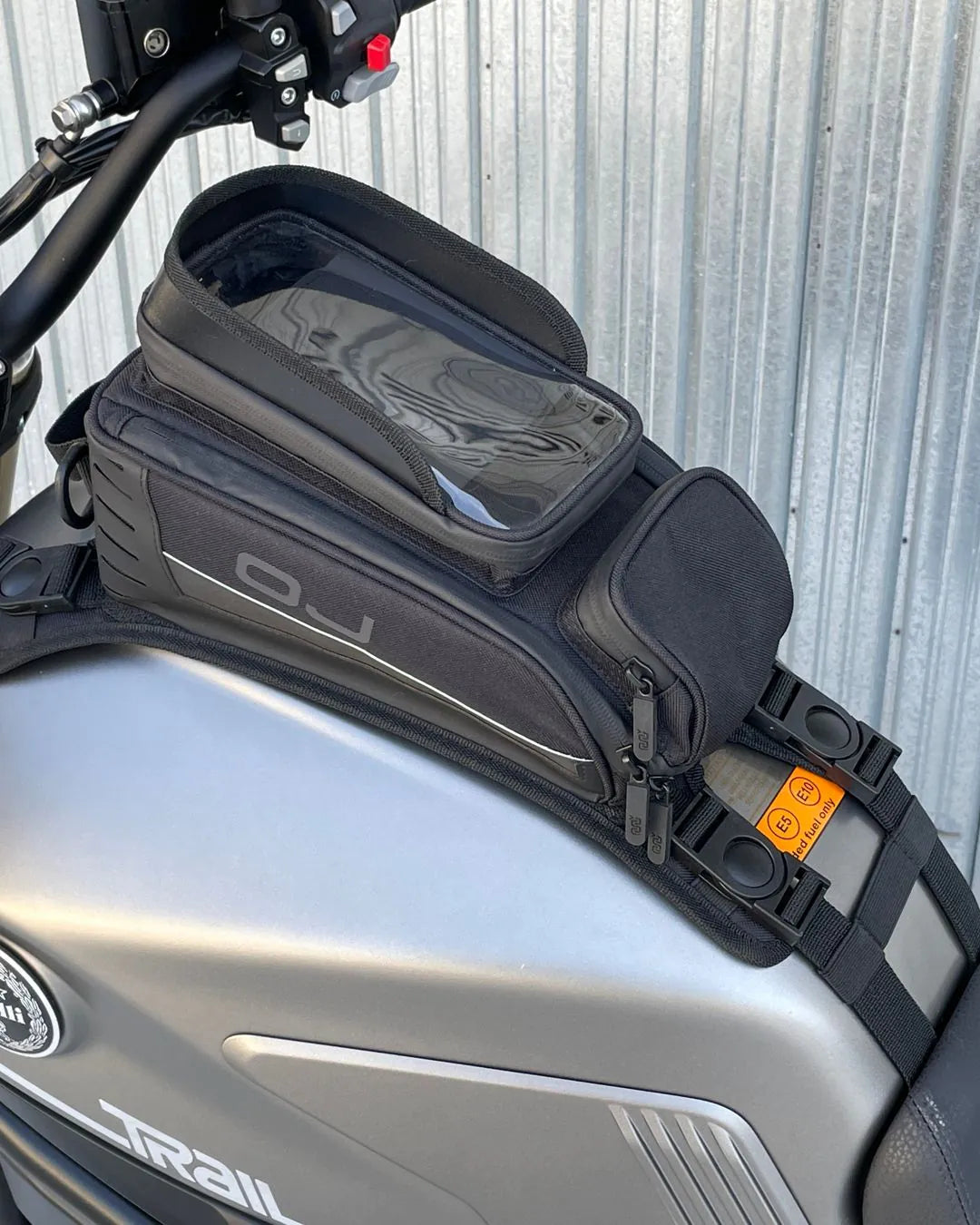 BORSA DA SERBATOIO OJ ROOKIE M167 3,2LT NERO PER MOTO