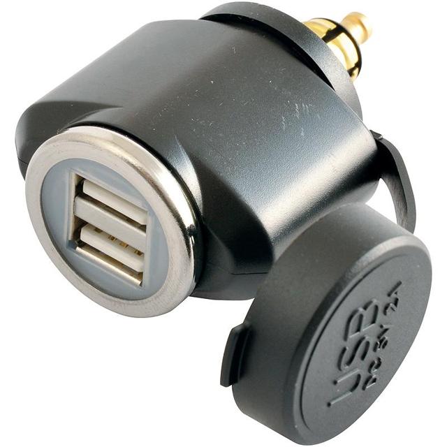 TECNOGLOBE - Adaptateur Mâle Din / Double Usb Full Power - Image principale (#5479872)