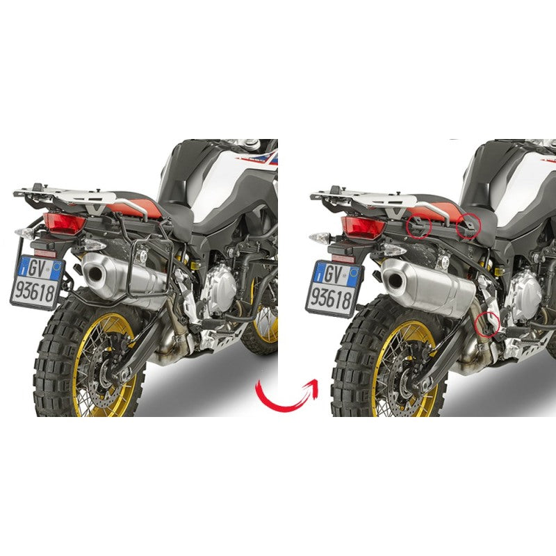 Givi PLR5127 porta valigie laterale Bmw F850GS, F750GS e F900GS Adventure 2024