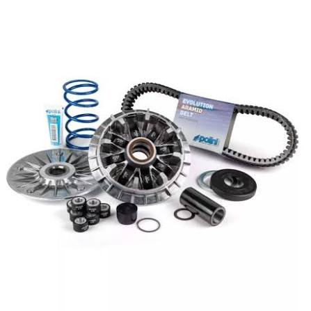 KIT VARIATORE HI-SPEED POLINI 241.701.1 EVO CON CINGHIA YAMAHA T-MAX 530 560 CC 2012 FINO 2026