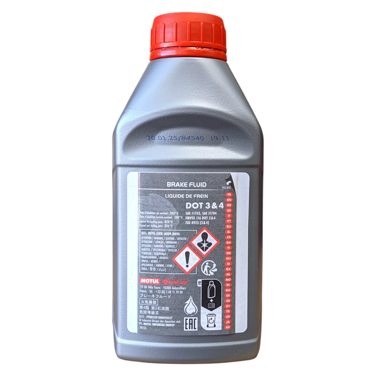 100% Synthetic Brake Fluid Brake Fluid Motul Dot 3-4 Motorcycle Car|167437030312