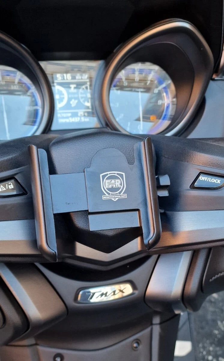 7746 Yamaha T-max 530 560 FAR Smartphone Phone Holder with USB Charging 17-21|284987096959