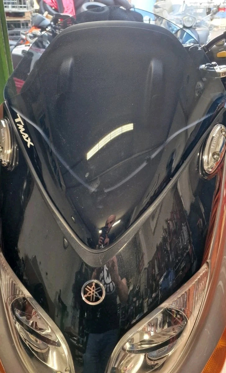 Cupolino Spoiler Fume 47 CM Con Adesivo YAMAHA T-MAX TMAX 500 2001 AL 2007|297339696615