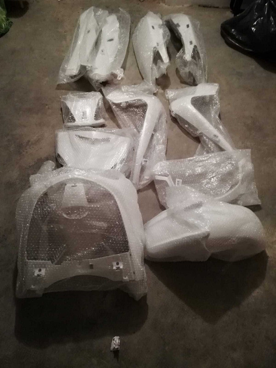 YAMAHA X MAX XMAX 125 250 2005 2009 GLOSSY WHITE PAINTED FAIRING KIT|366297411318