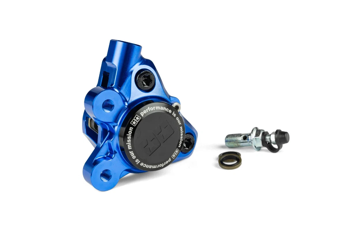 S6-1400381/BL front brake caliper CNC Stage6 Minarelli Piaggio Peugeot BLUE|277822801895