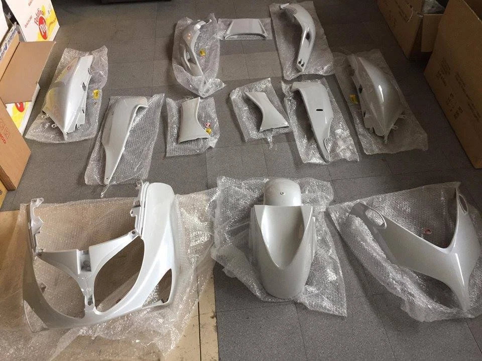 YAMAHA TMAX T MAX 500 2001>2007 GLOSSY PEARL WHITE PLASTIC FAIRING KIT|277827442722
