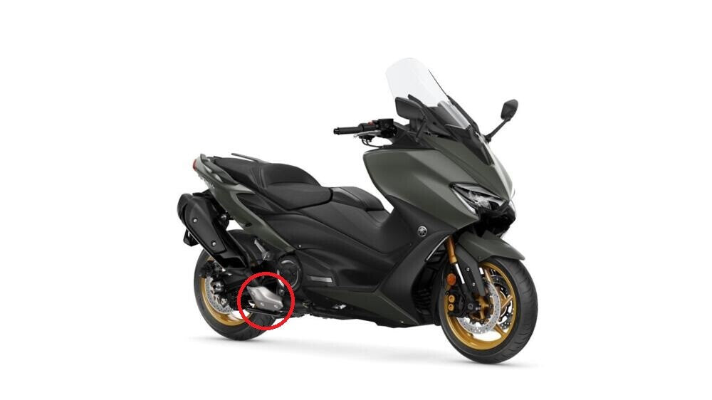 Protezione Paracalore Collettore Marmitta Scarico Yamaha Tmax 530 560 2017>2021|275067127611