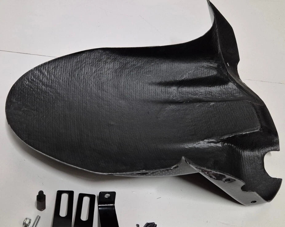 YAMAHA TMAX T-MAX 500 2008-2011 GENUINE CARBON REAR FENDER WHEEL ARCH|276515089437