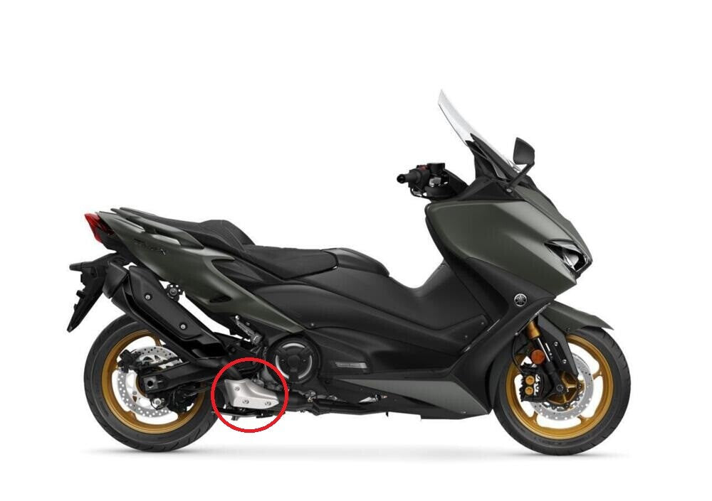 Protezione Paracalore Collettore Marmitta Scarico Yamaha Tmax 530 560 2017>2021|275067127611