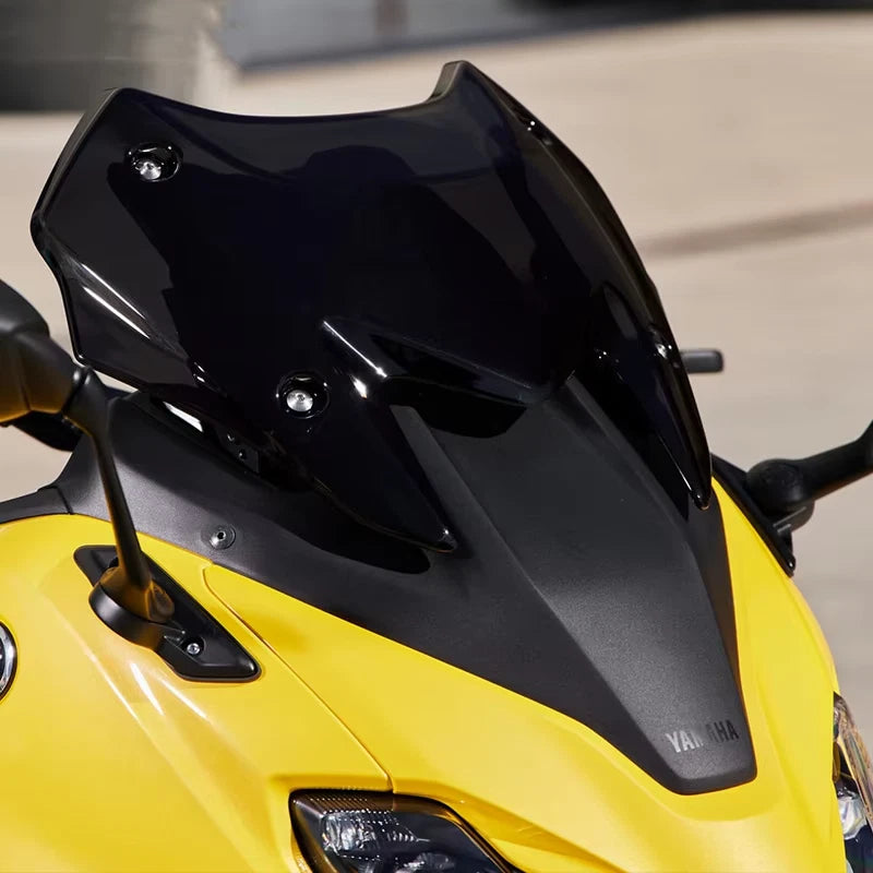 Yamaha T Max TECH MAX 560 2022-2023-2024 Smoke Black Sport Fairing Shield|365158996377