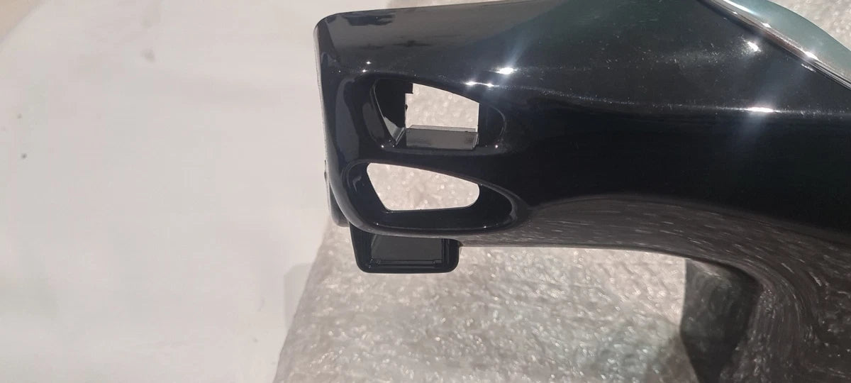 1B001007 Genuine Vespa GTS 300 2014-2016 Gloss Black Rear Handlebar Cover|389797753517