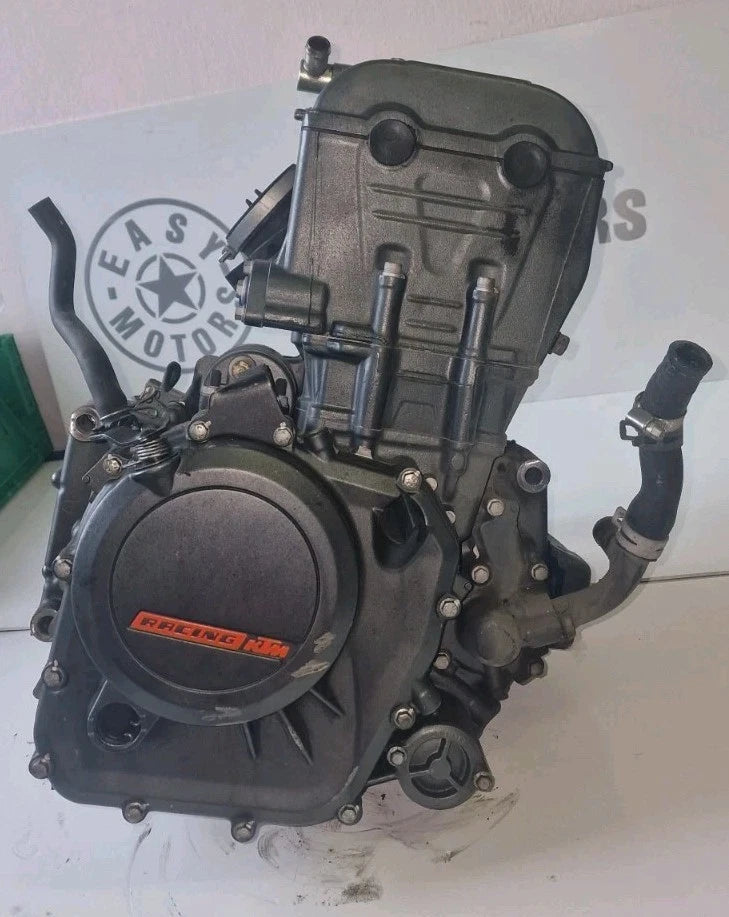ENGINE BLOCK 15-16 KTM 390 DUKE COMPLETE ENGINE MOTOR HEAD CASES RUNS 36,000KM |278230133722